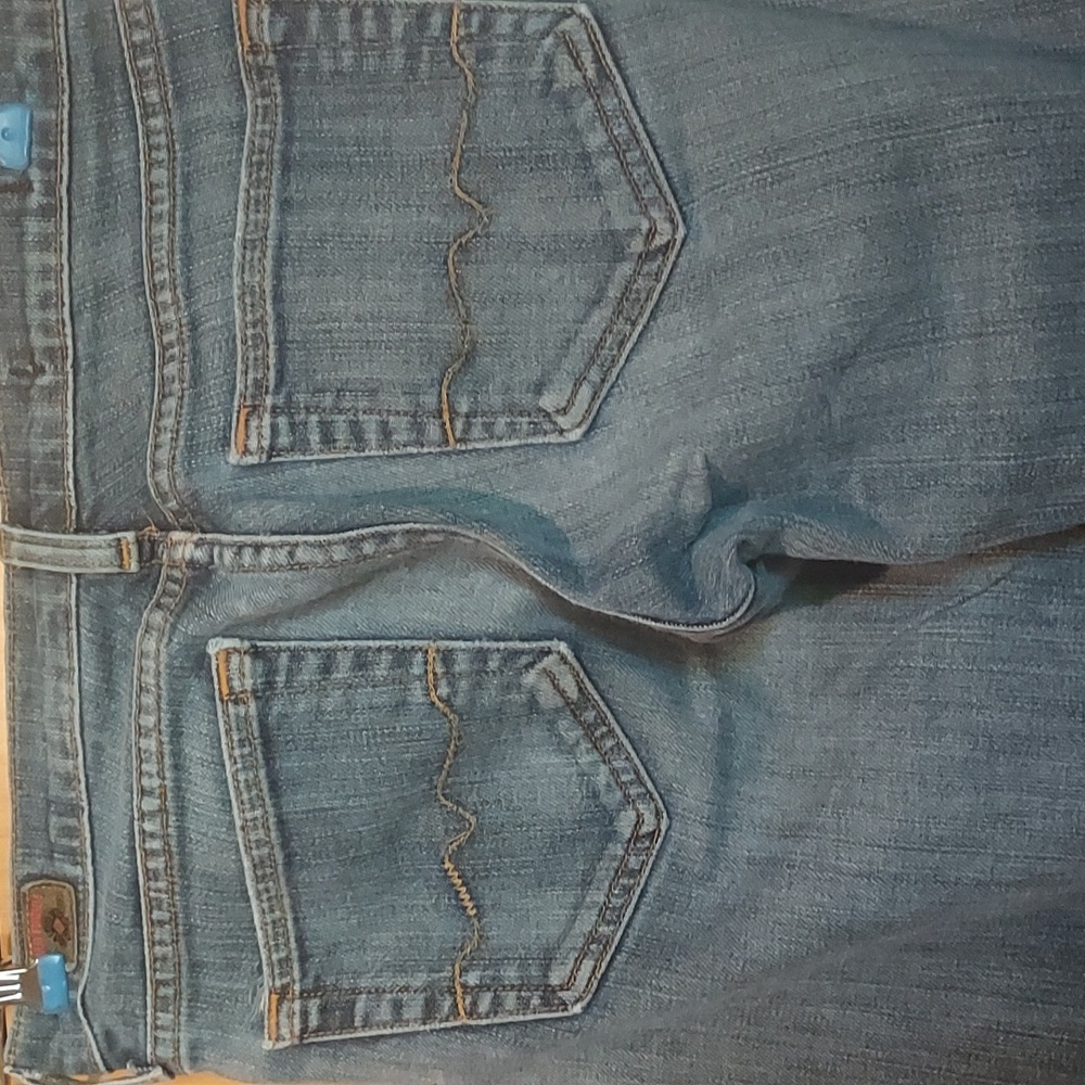 🚒Red Engine bootcut blue jeans 28 - Picture 4 of 10
